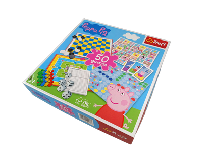 Trefl Peppa Pig 50 Spiele Spielesammlung