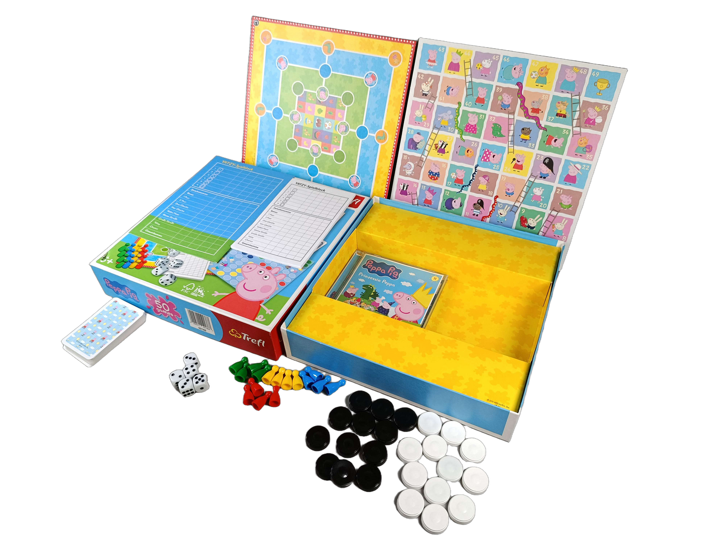 Trefl Peppa Pig 50 Spiele Spielesammlung