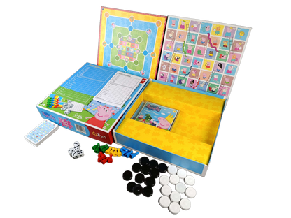 Trefl Peppa Pig 50 Spiele Spielesammlung