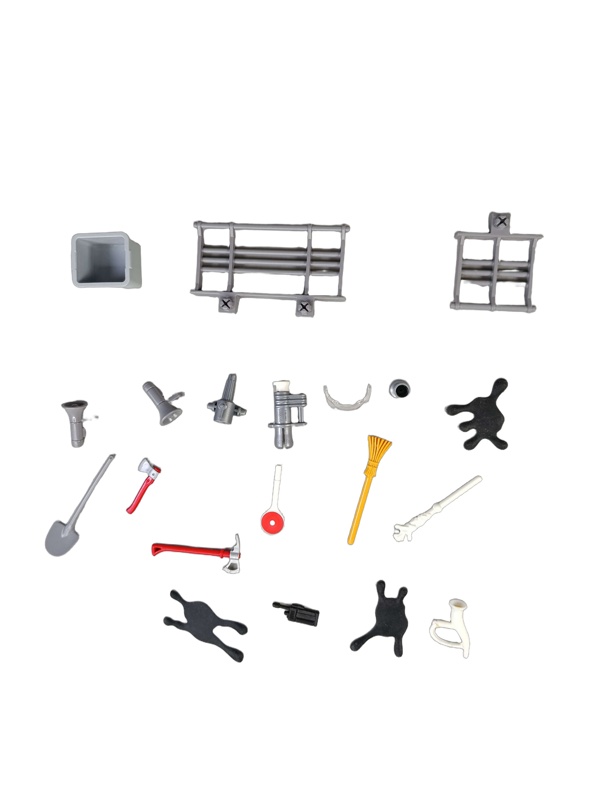 Playmobil Feuerwehreinsatz auf der Baustelle 9486 Spielset
