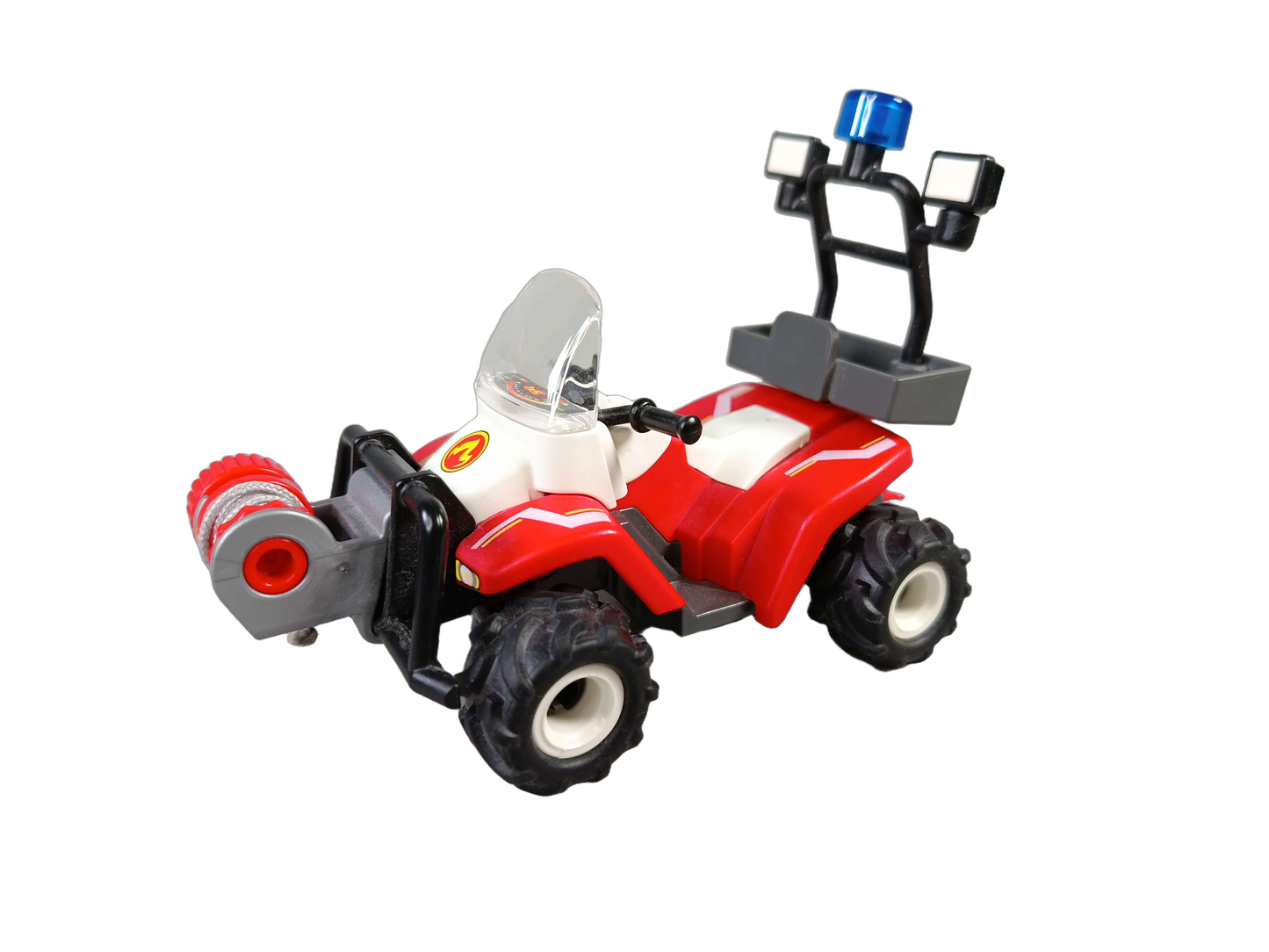Playmobil Feuerwehreinsatz auf der Baustelle 9486 Spielset