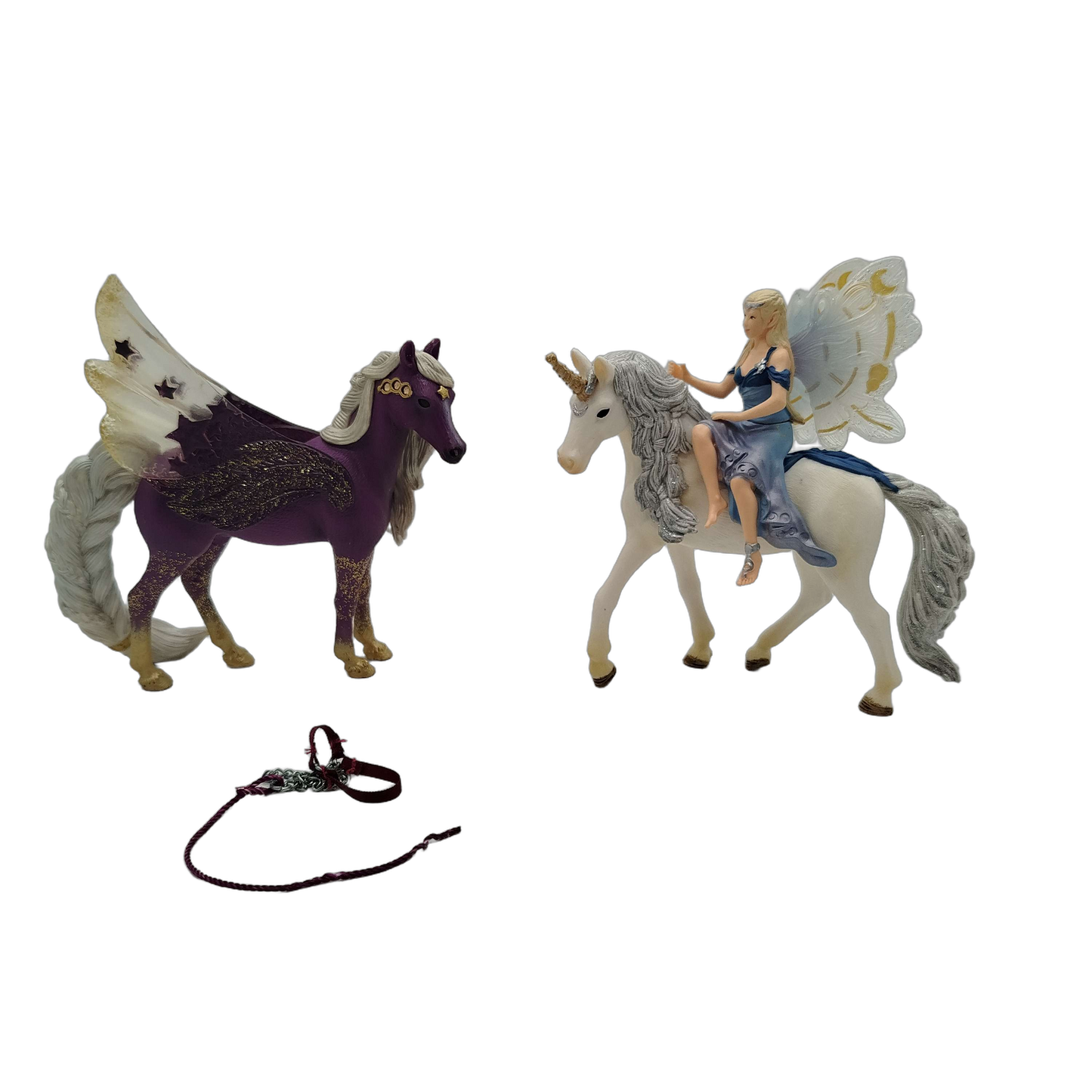 Schleich Bundle Pegasus & Einhorn Fee Figuren