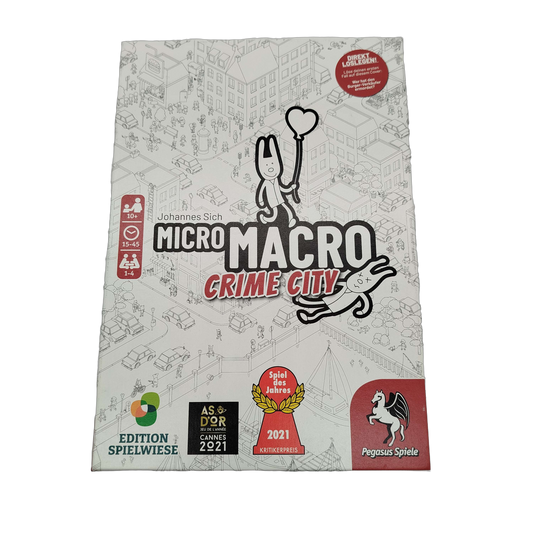Pegasus Spiele MicroMacro Crime City Spiel, Neu