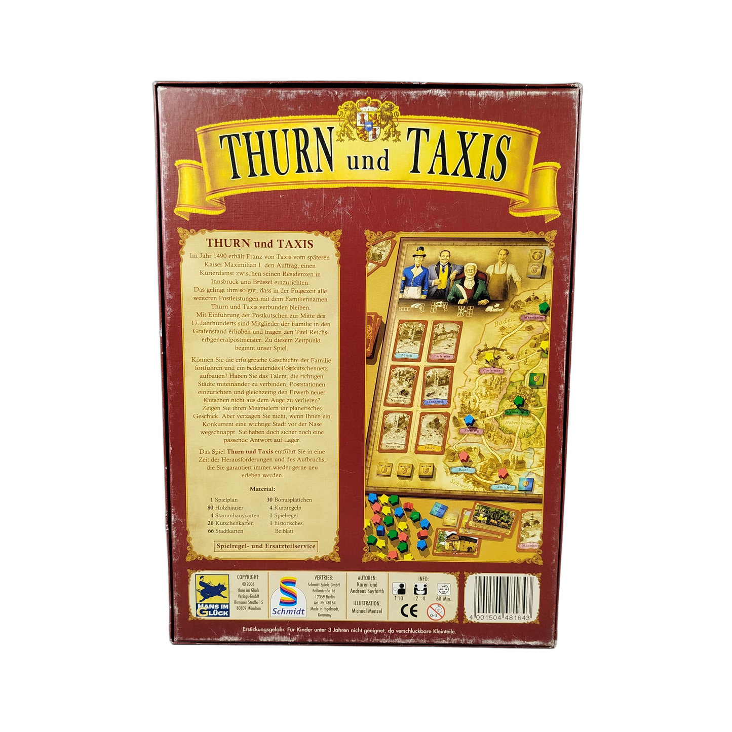 Schmidt Spiele Thurn und Taxis 48 164 Brettspiel & Strategiespiel