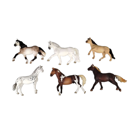 Schleich Tiere Bundle 6 Teile Pferde Figuren