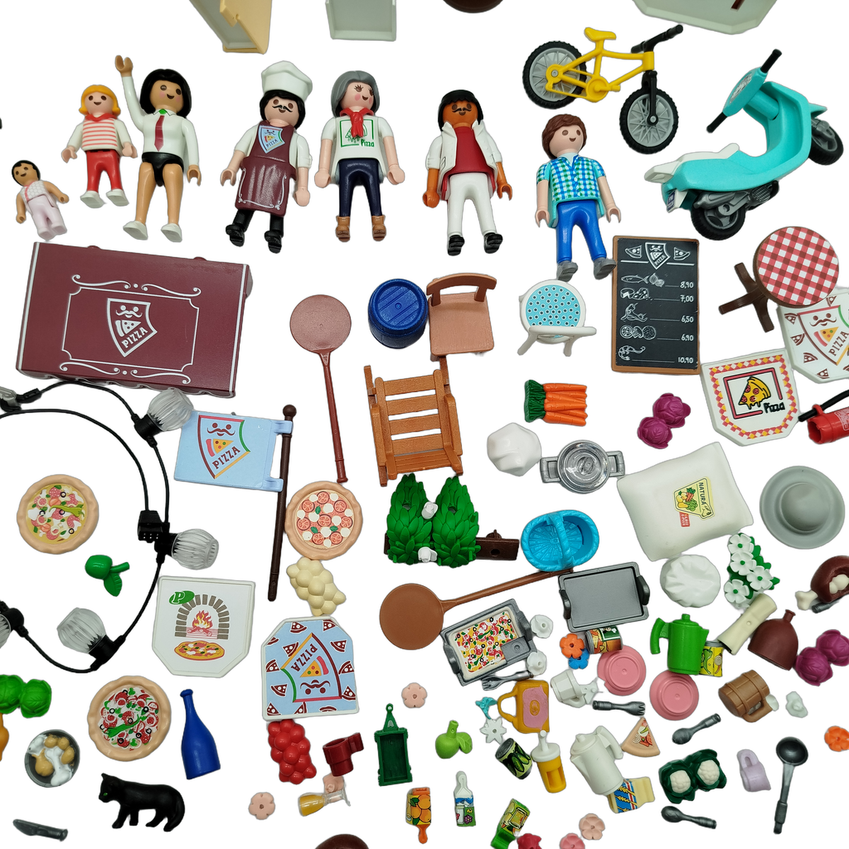 Playmobil Pizzeria mit Gartenrestaurant 70336 Spielset mit Zubehör