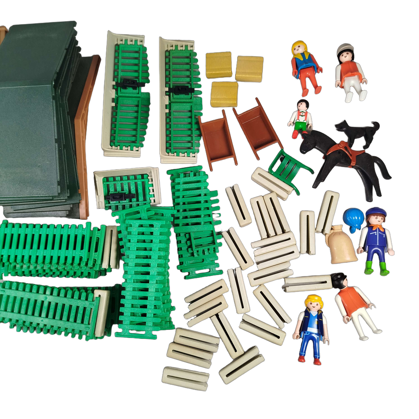Konvolut Playmobil Bauernhof Zäune & Figuren ca. 2,4 kg ab 3 4 5 Jahre