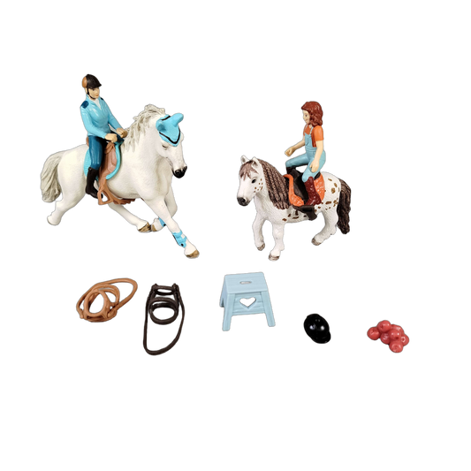 Schleich Bundle Pferde viele Teile Figuren & Zubehör