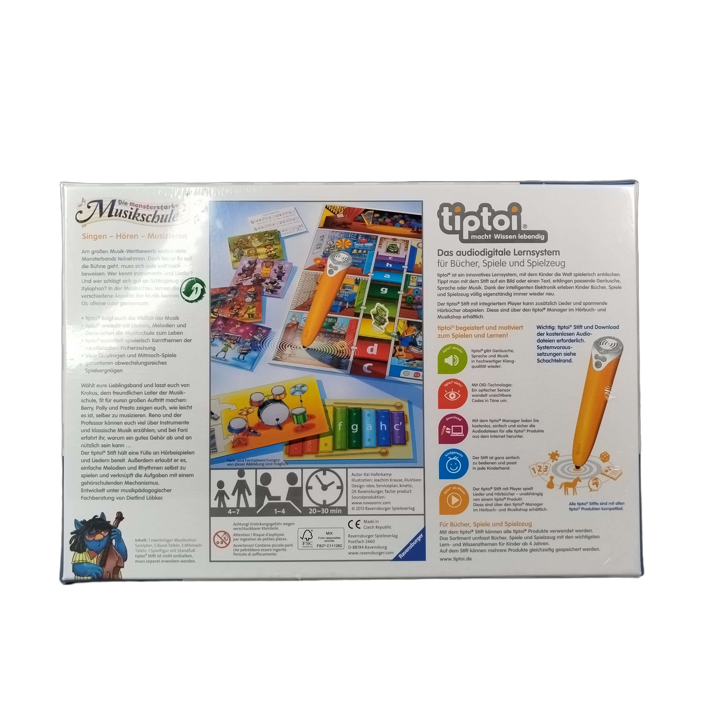 Ravensburger TipToi Musikschule 005512 Buch Neu