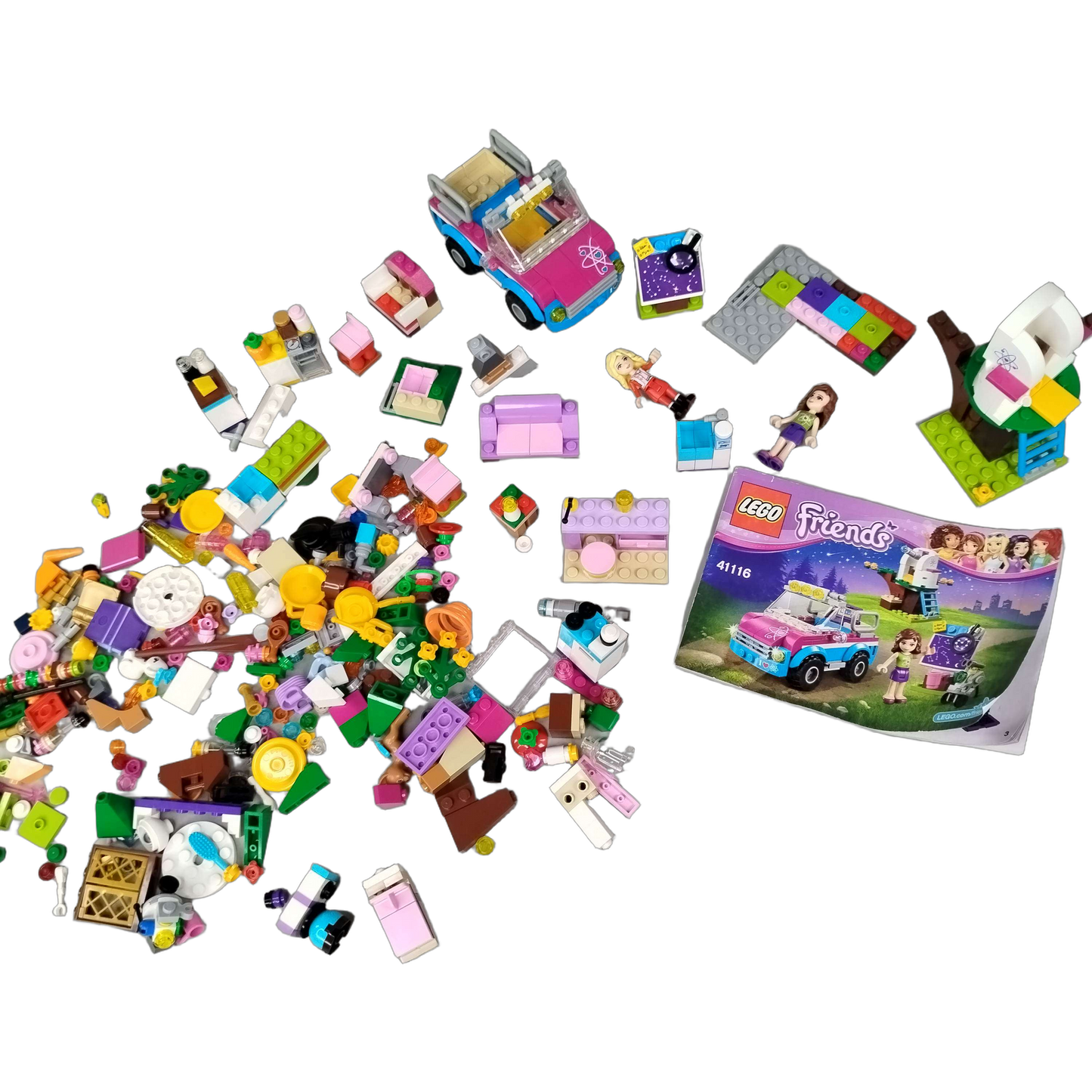 LEGO Friends 41116 Olivias Expeditionsauto Bauset
