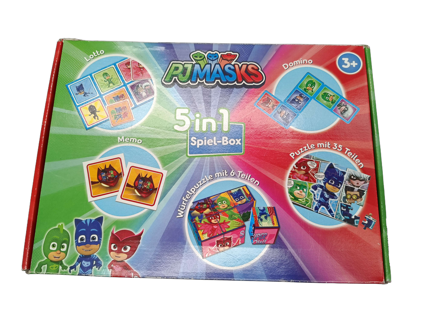 Playland PJ Masks 5 in 1 Kinderspiel-Box