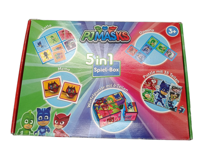 Playland PJ Masks 5 in 1 Kinderspiel-Box