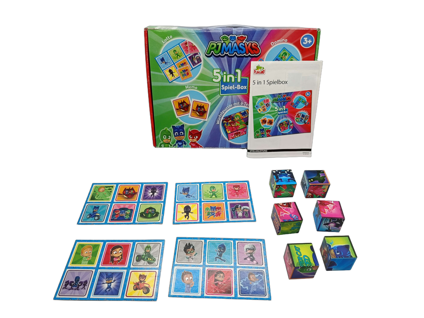 Playland PJ Masks 5 in 1 Kinderspiel-Box