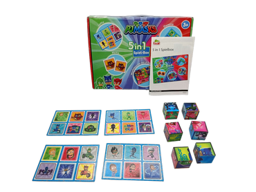 Playland PJ Masks 5 in 1 Kinderspiel-Box