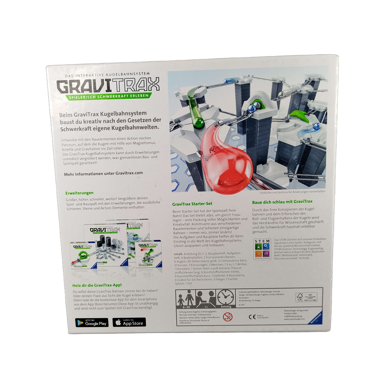Ravensburger GraviTrax Starter-Set Kugelbahn
