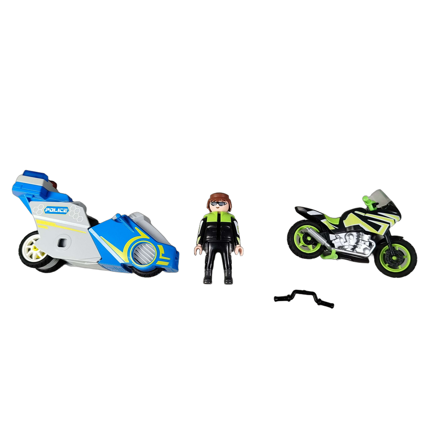 Playmobil Bundle Polizei 9371 Set von 4 Figuren & Fahrzeuge