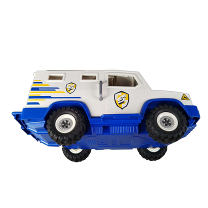 Playmobil Bundle Polizei 9371 Set von 4 Figuren & Fahrzeuge