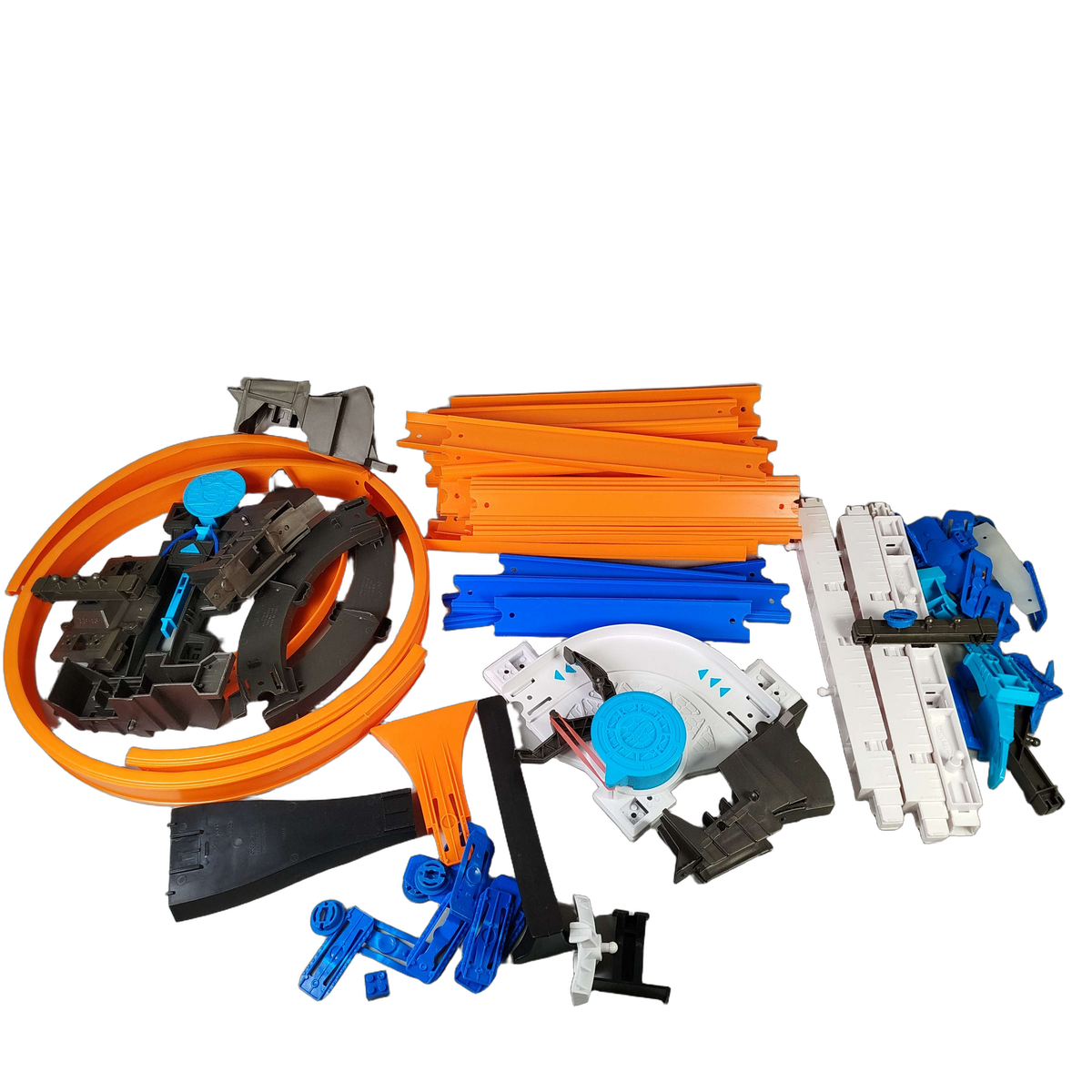 Mattel Bundle Rennbahn Set Looping & Launcher Bauteile