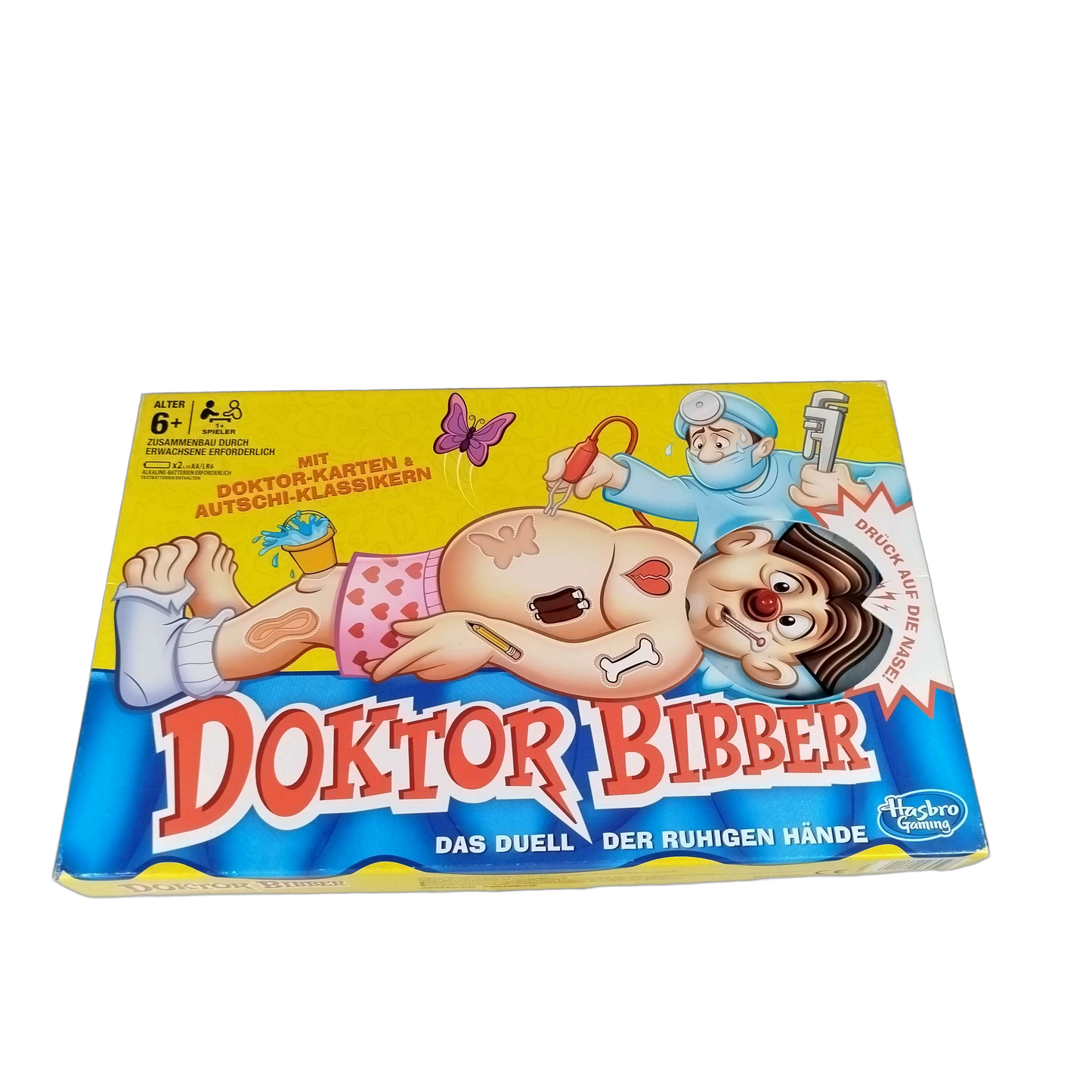 Hasbro Doktor Bibber Geschicklichkeitsspiel ab 6 Jahre