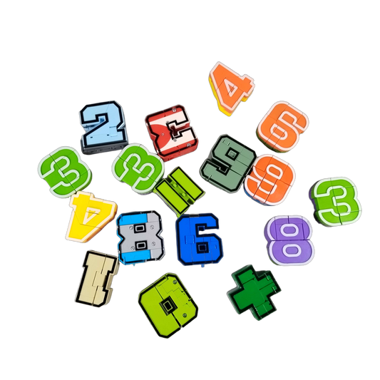 Hasbro Bundle Montessori großes Set Magnetzahlen