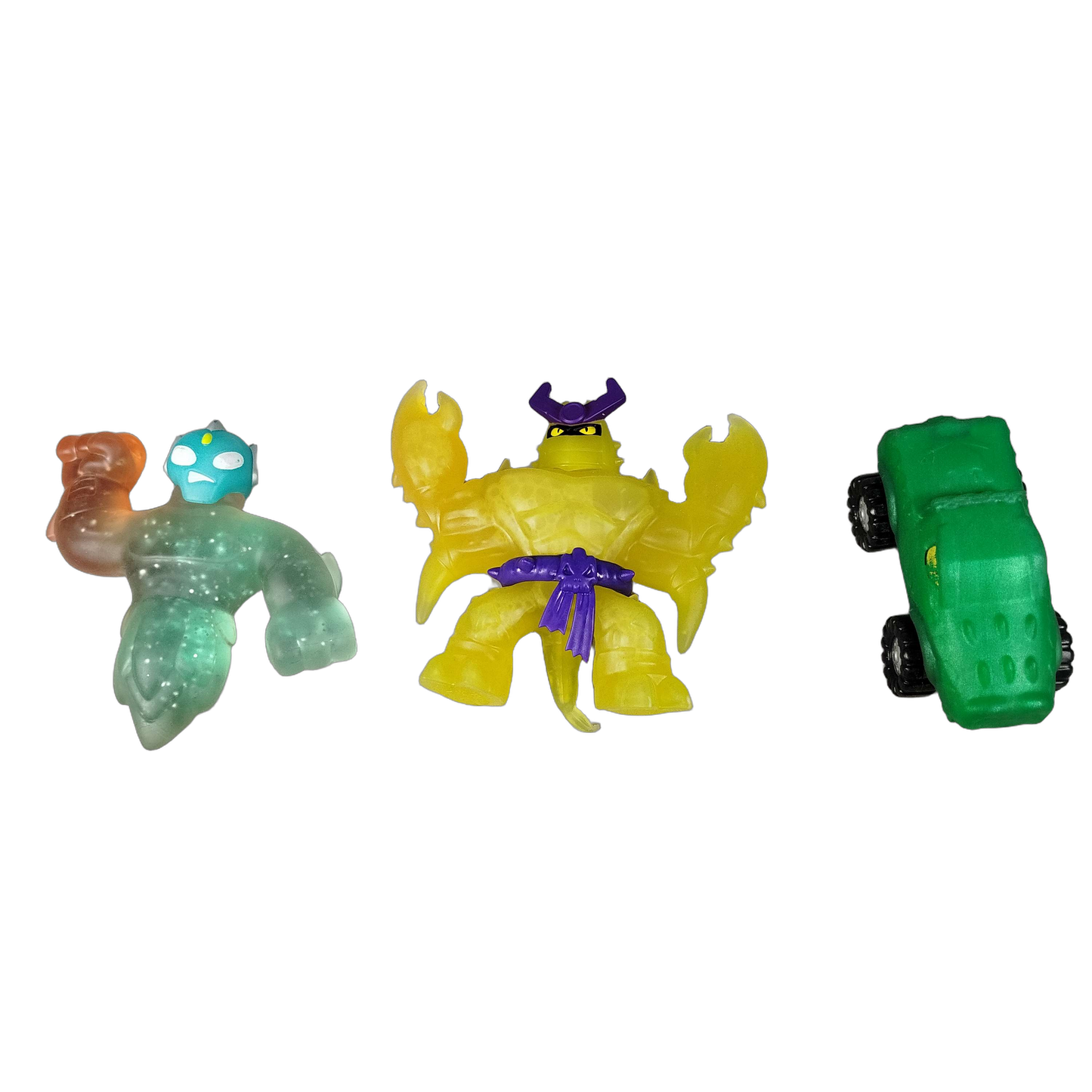 Moose Toys Bundle Heroes of Goo Jit Zu 5er Figuren & Auto