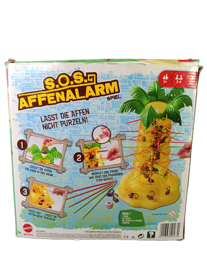 Mattel S.O.S. Affenalarm Geschicklichkeitsspiel