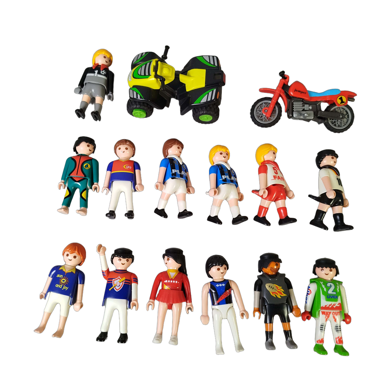 Playmobil Bundle Sport & Vintage 1974/1981, großes Set Figuren