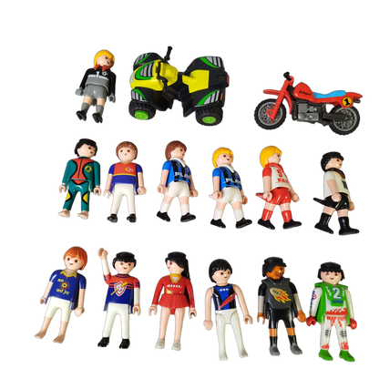 Playmobil Bundle Sport & Vintage 1974/1981, großes Set Figuren