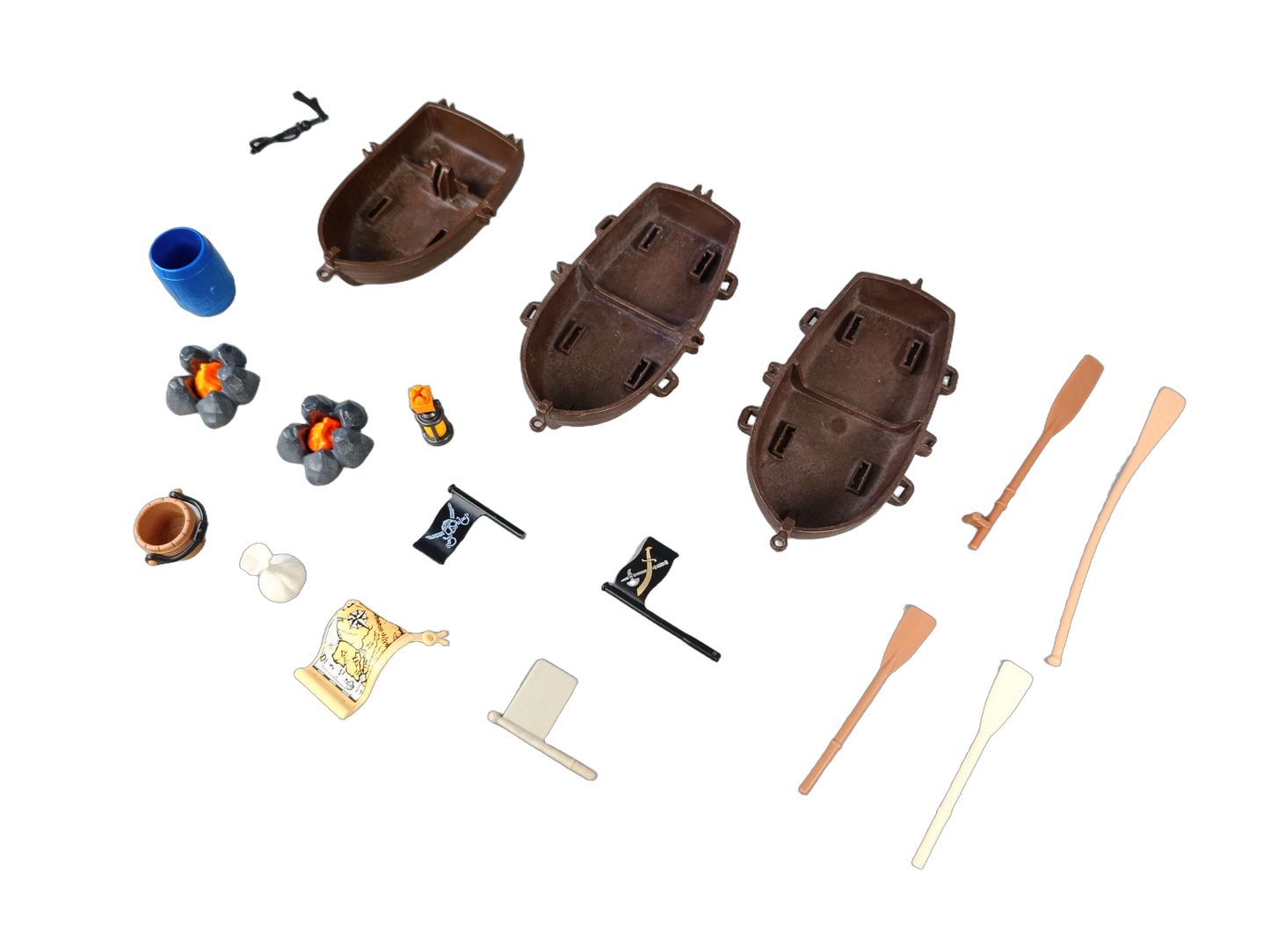 Playmobil Bundle Piraten großes Set Figuren, Boote & Zubehör