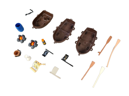 Playmobil Bundle Piraten großes Set Figuren, Boote & Zubehör