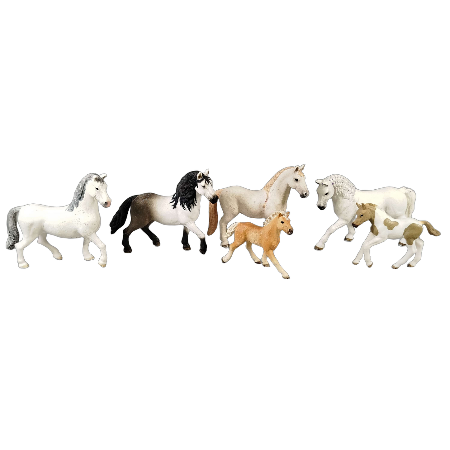 Schleich Tiere Bundle Pferde 6 Teile Tierfiguren