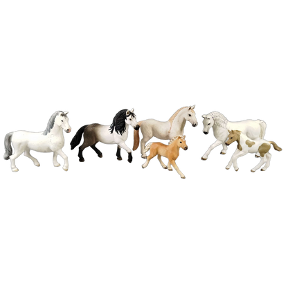 Schleich Tiere Bundle Pferde 6 Teile Tierfiguren