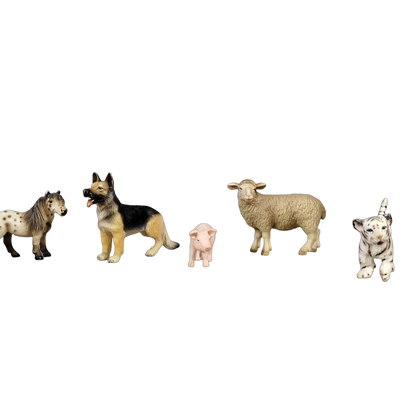 Schleich Tiere Bundle Bauernhof & Wildtiere 8 Teile Tierfiguren