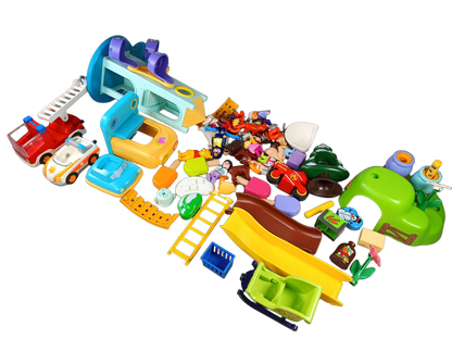Konvolut LEGO ca. 1,5 kg, Fahrzeuge & Figuren, ab 3–5 Jahre