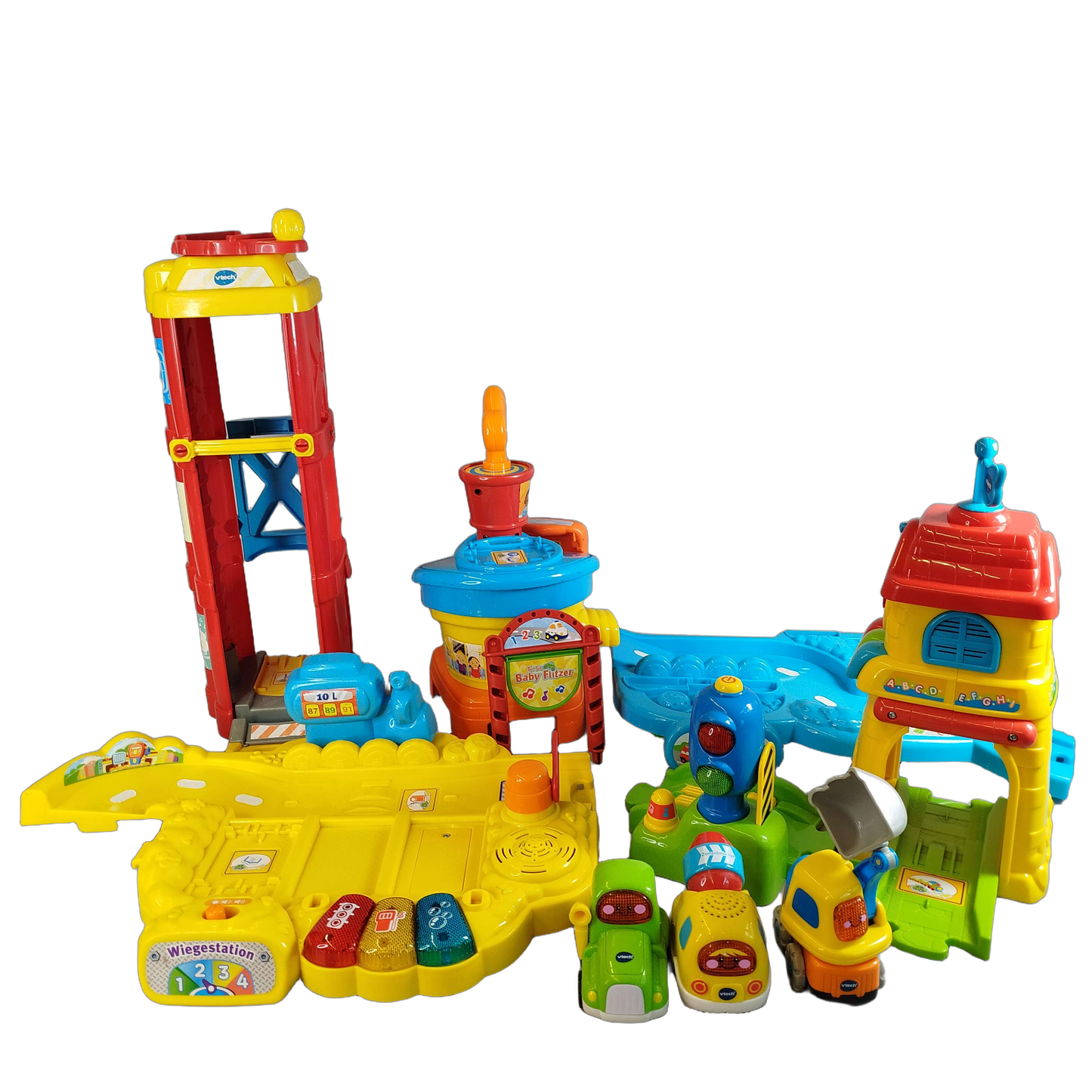VTech Bundle Tut Tut Baby Flitzer Parkhaus Lernspielzeug