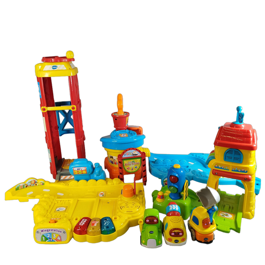 VTech Bundle Tut Tut Baby Flitzer Parkhaus Lernspielzeug