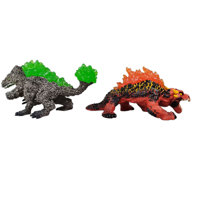 Schleich Bundle Eldrador 2x Steinmonster & Lava Smasher Figuren