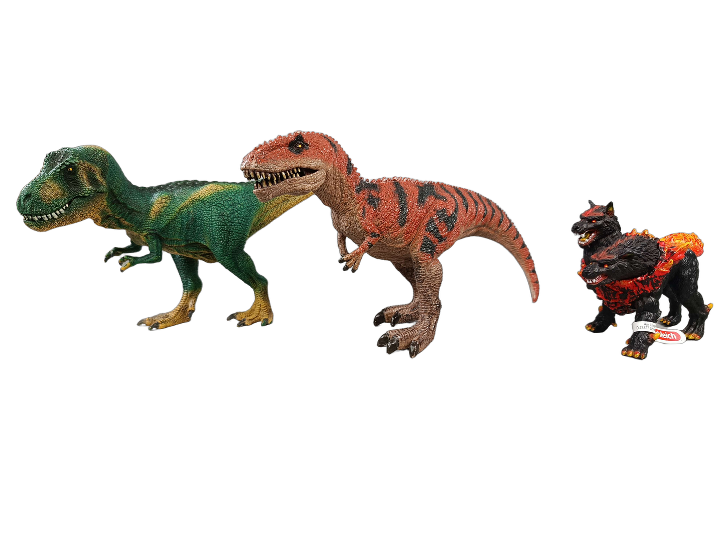 Schleich Bundle Dinosaurier & Eldrador Höllenhund 3 Teile Figuren