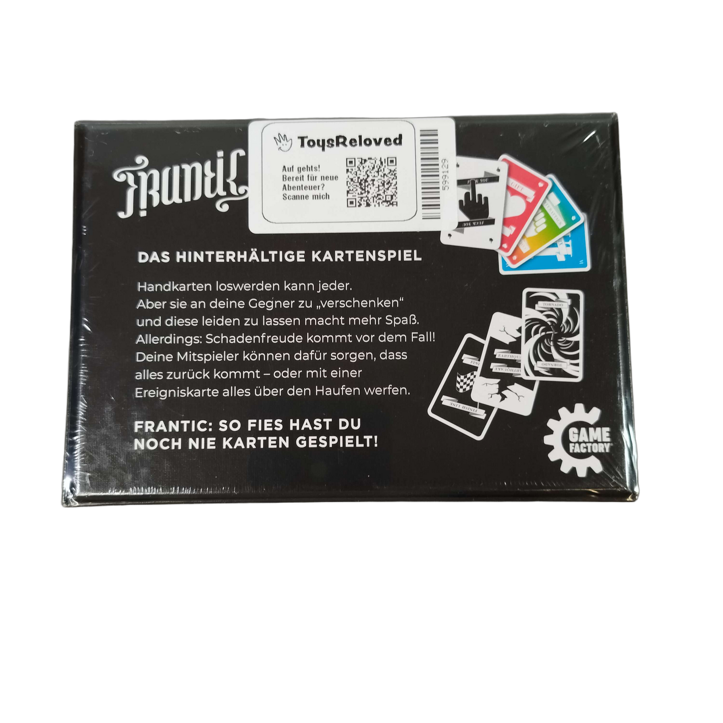 Game Factory Frantic Kartenspiel, Neu