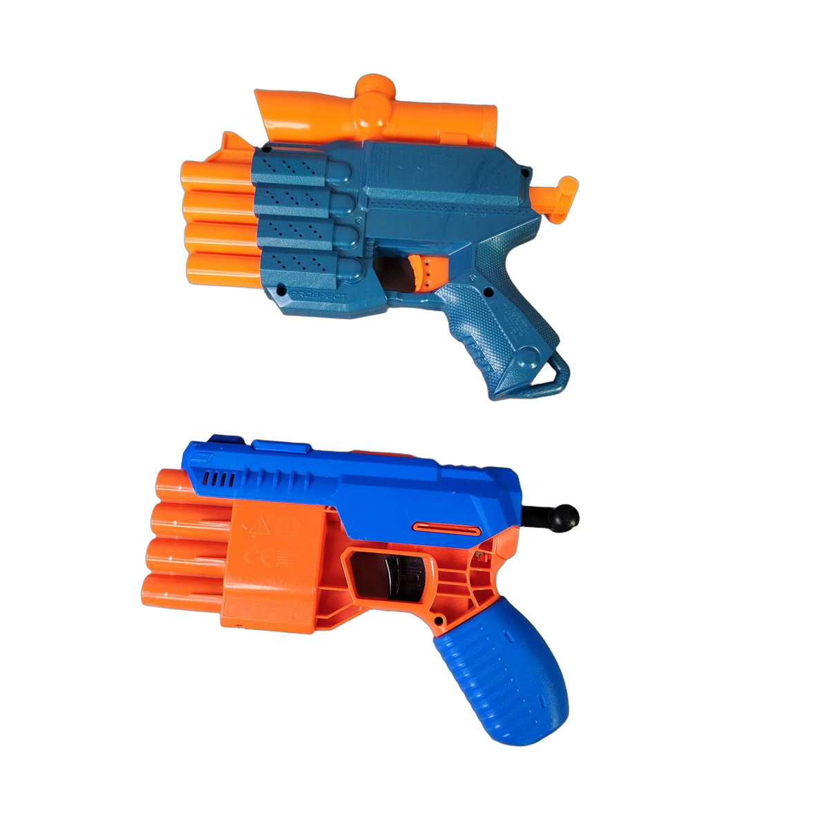 Hasbro Bundle NERF Prospect QS-4 & Alpha Strike Claw Set von 2 Blaster