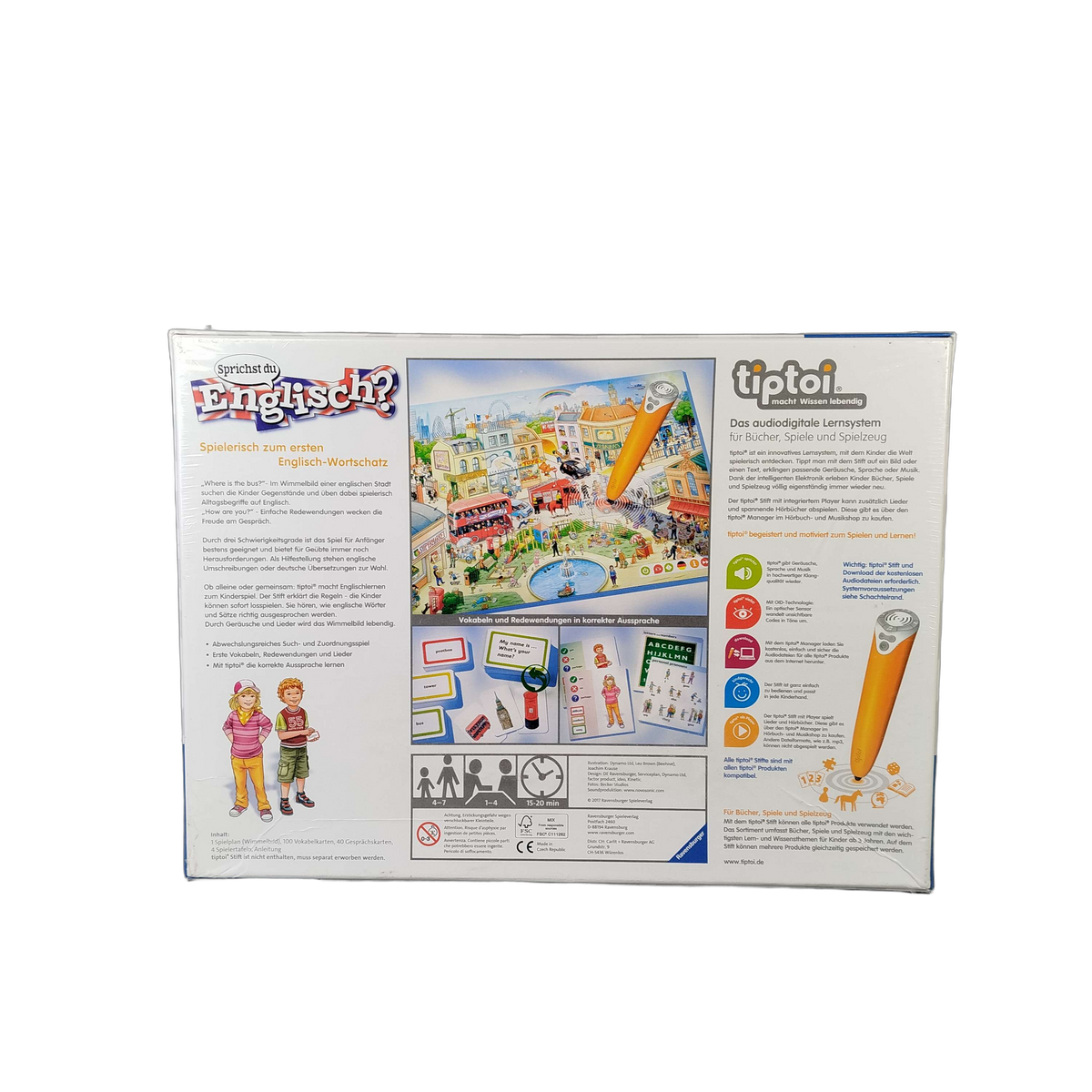 Ravensburger tiptoi Sprichst du Englisch? 00 786 8 Buch, Neu