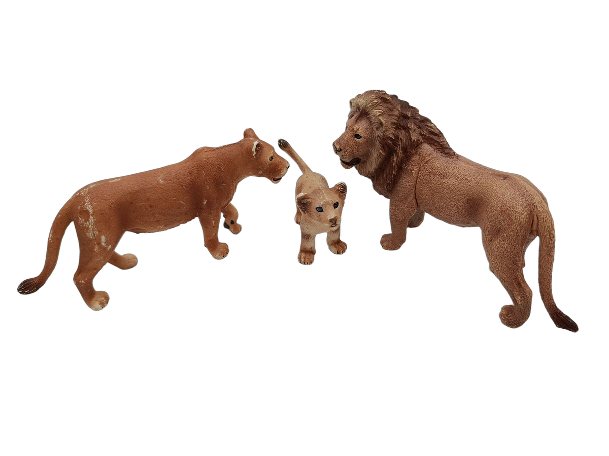 Schleich Tiere Bundle Bauernhof & Wildtiere 7 Teile Tierfiguren