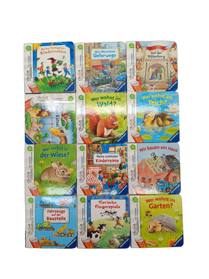 Ravensburger Bundle tiptoi Set von 12 Büchern Wimmelbuch Kinderreime