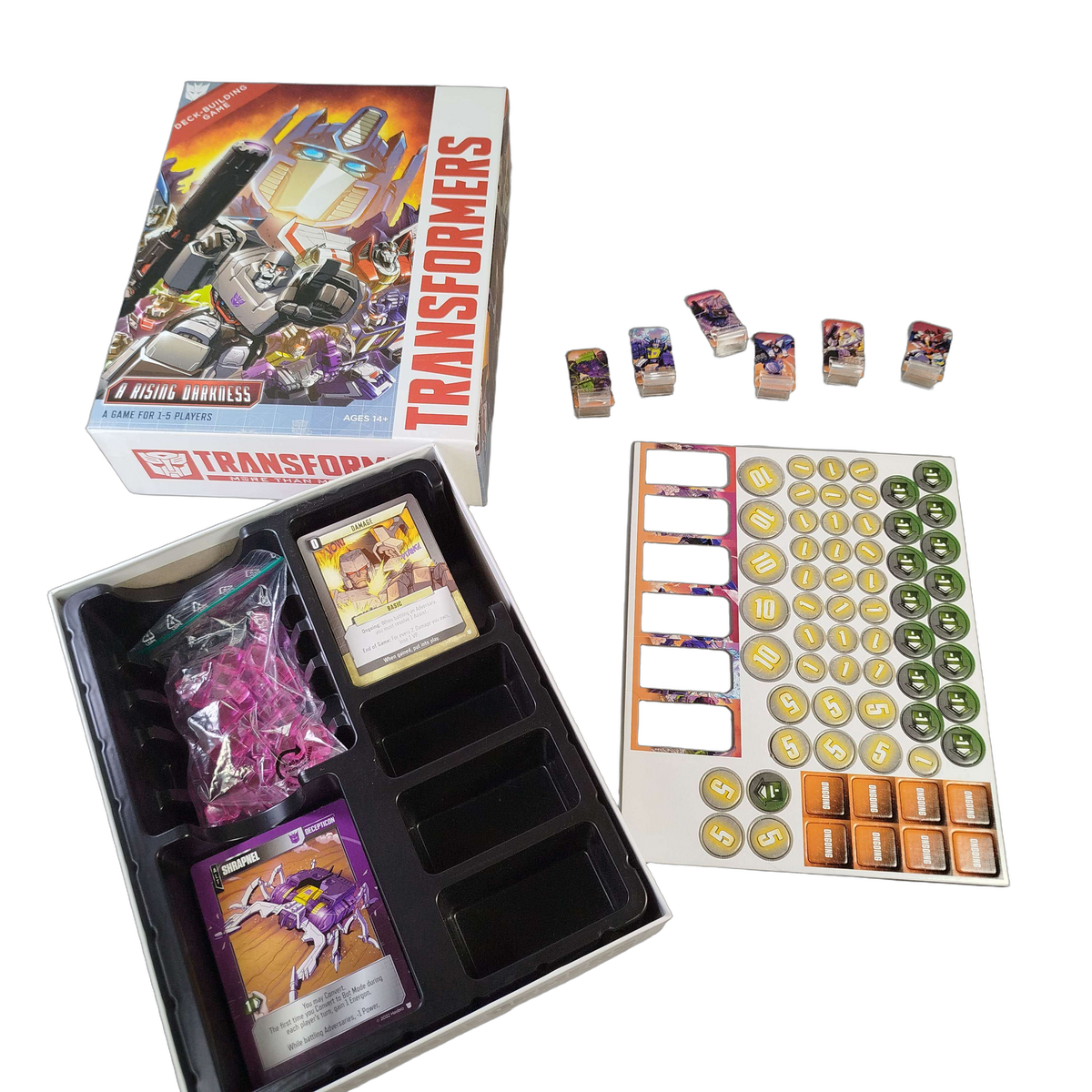 Renegade Game Studios Transformers A Rising Darkness Kartenspiel