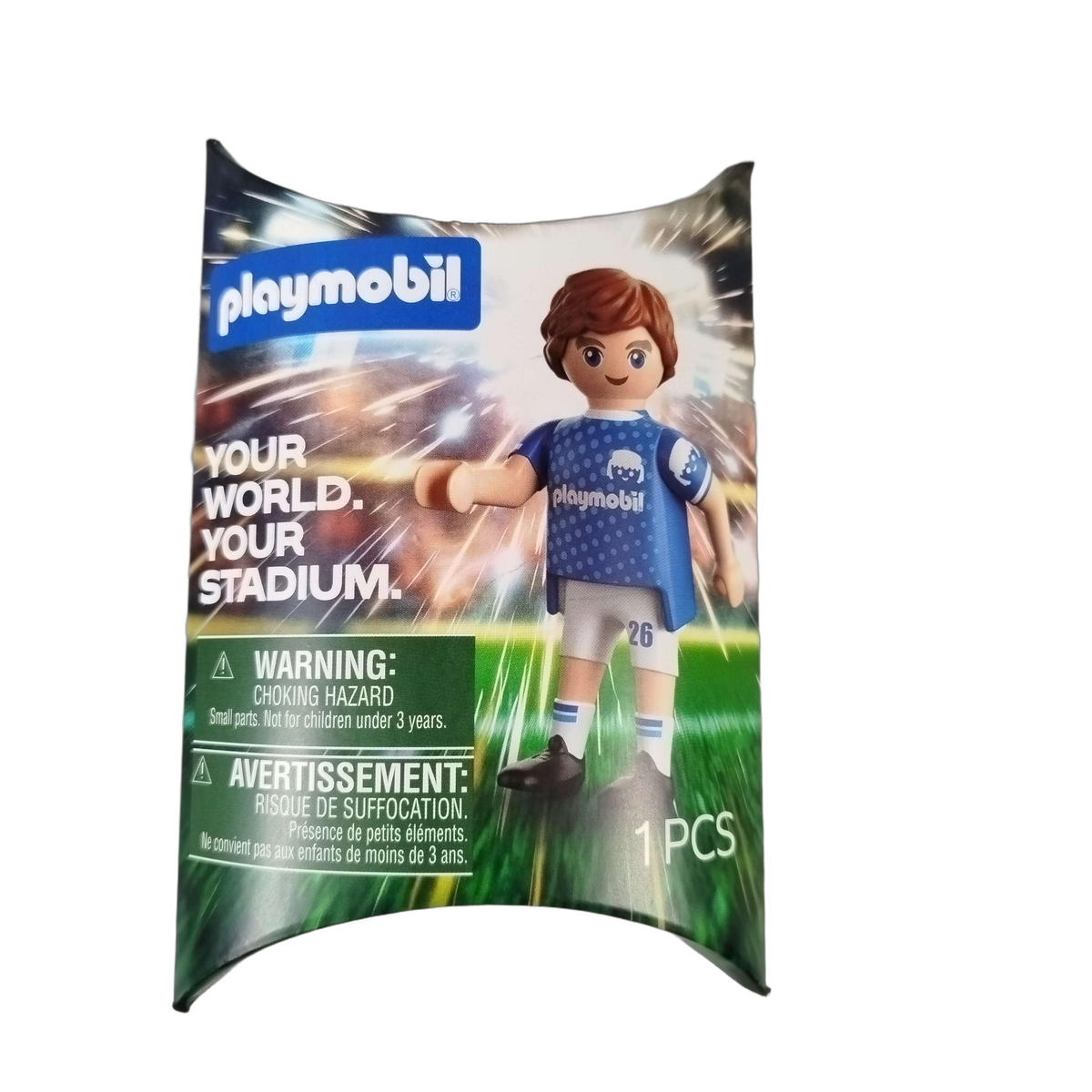 Playmobil Bundle Polizei & Einhorn & Football Set von 3 Figuren, Neu