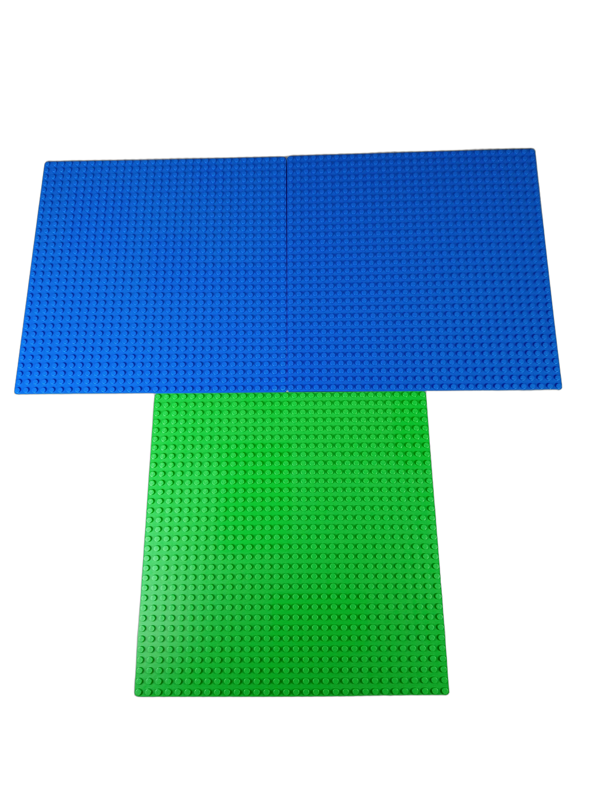 LEGO Bundle Bauplatten 32x32 11023 3811 Set von 3 Grundplatten