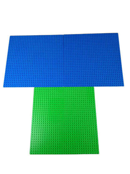 LEGO Bundle Bauplatten 32x32 11023 3811 Set von 3 Grundplatten