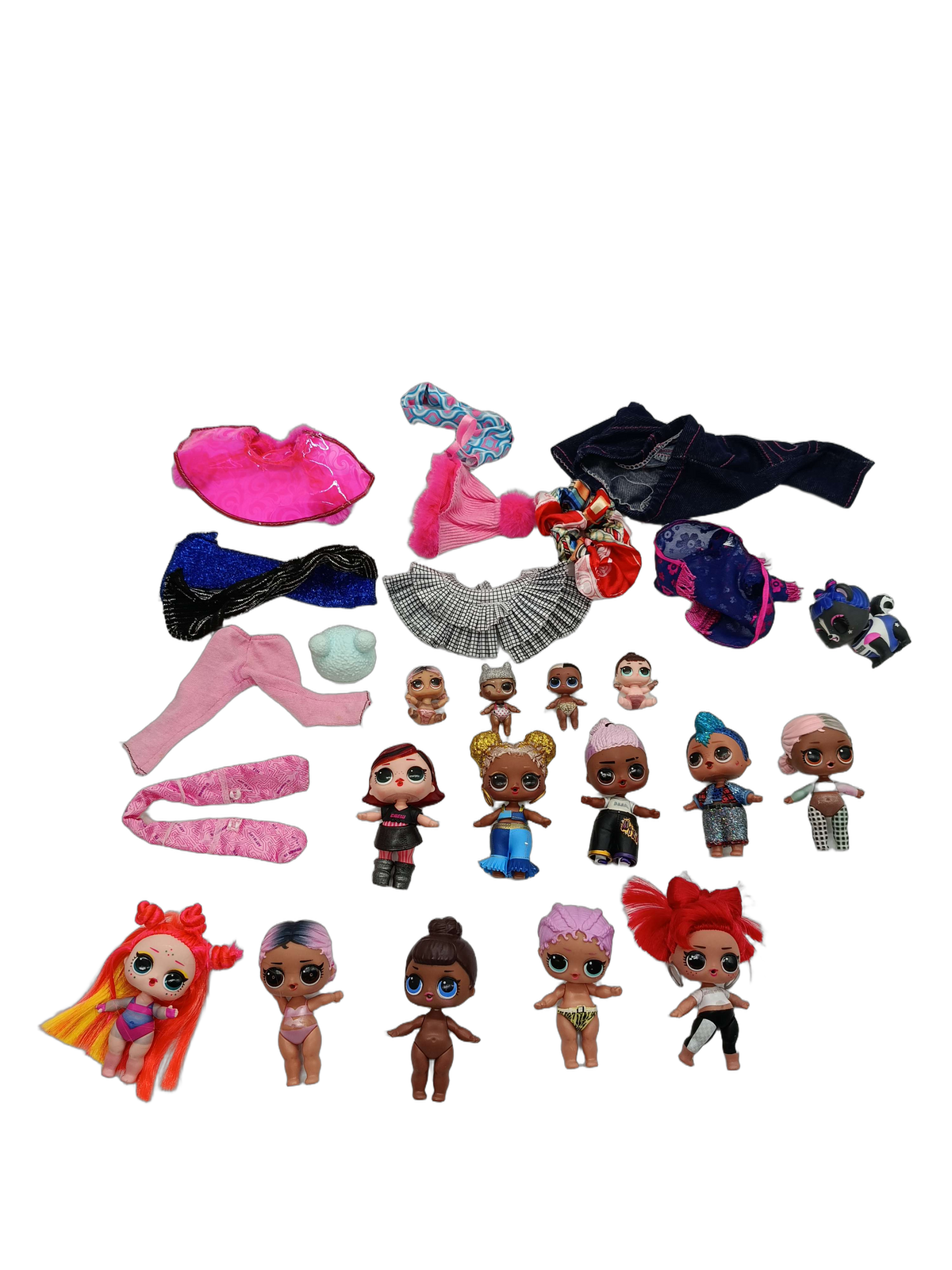 L.O.L. Surprise! Bundle Set von 16 Sammelpuppen & Tierfigur