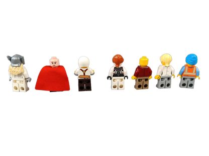 LEGO Bundle Minifiguren Set von 7 Figuren & Zubehör