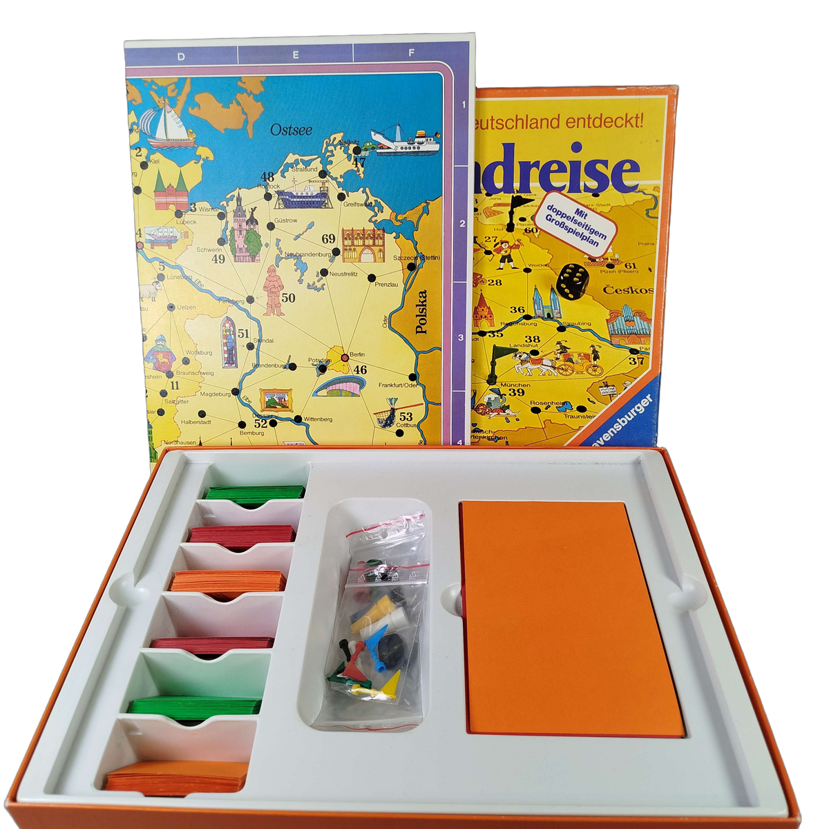 Ravensburger Deutschlandreise Brettspiel Geografie Lernspiel